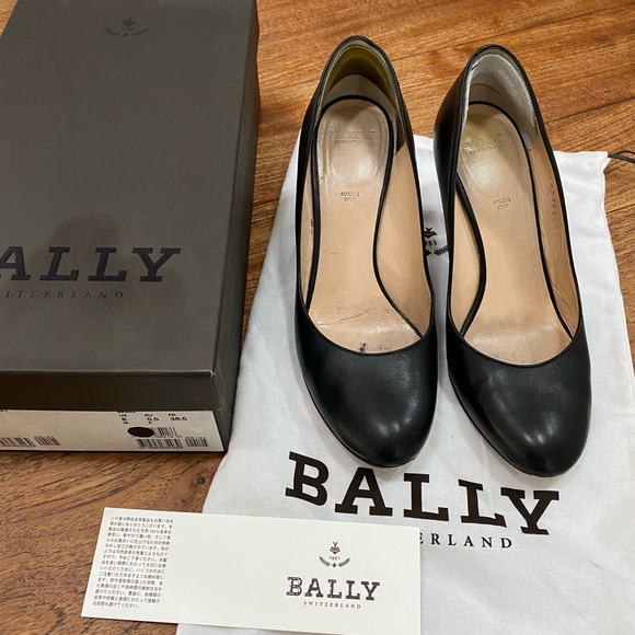 Bally Shoes - BALLY Eloy black heels US 8 AU 8